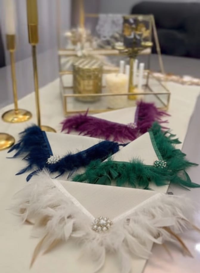 Kahve Yanı Sumun Peçetesi 